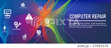 Information technology Web Header Banner with 57065379