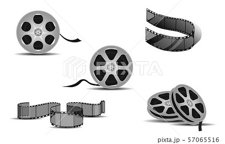 Set of film frame, vector illustration Set of film frame, vector illustration 57065516