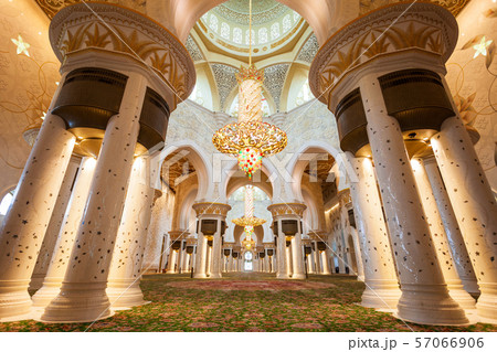 Sheikh Zayed Grand Mosque interior Sheikh Zayed Grand Mosque interior 57066906