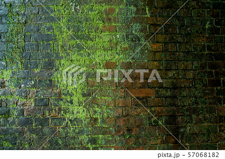 福知山線廃線敷　レンガ壁のテクスチャ 57068182
