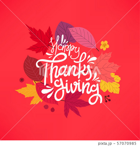 Happy Thanksgiving Day. Vector concept Happy Thanksgiving Day. Vector concept 57070985