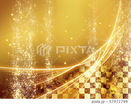 和風イメージ キラキラの背景 和風イメージ キラキラの背景 57072799