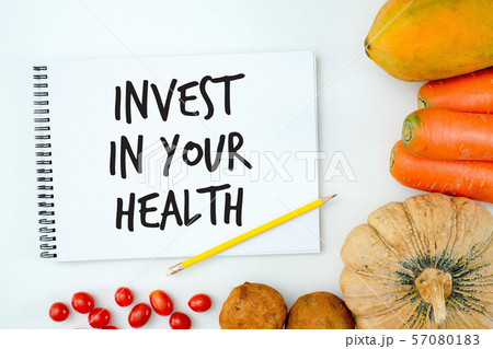 Invest in your health , Healthy lifestyle concept 57080183