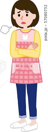 保育士　ポーズ　困る 57080752