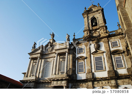 ポルトガルの旅　ポルト　ボルサ宮の鐘楼 57080858