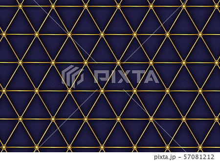 Abstract polygonal pattern luxury golden line 57081212