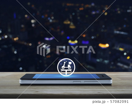 Business repair motorcycle service online concept Business repair motorcycle service online concept 57082091