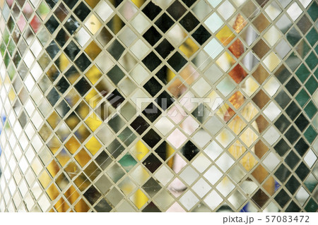 wall glass mosaic reflection of color. wall glass mosaic reflection of color. 57083472