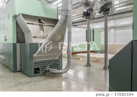 carding machine in textile factory carding machine in textile factory 57085394
