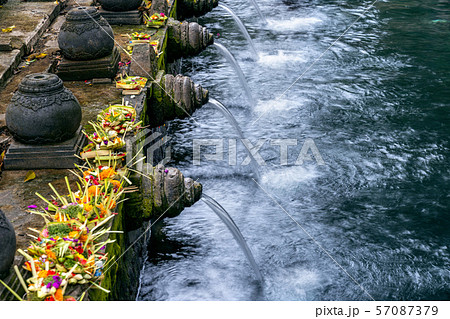 Holy spring water temple 57087379