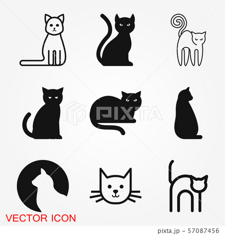 Cat Icon Stock Illustrations – 215,556 Cat Icon Stock