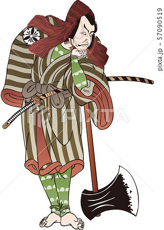 浮世絵　マタギ　その1 57090519