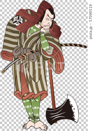 浮世絵　マタギ　その1 57090519