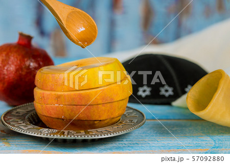 Rosh hashanah jewish New Year holiday concept. 57092880