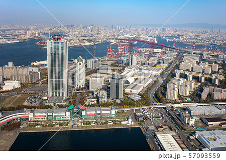大阪府咲洲庁舎とインテックス大阪 57093559