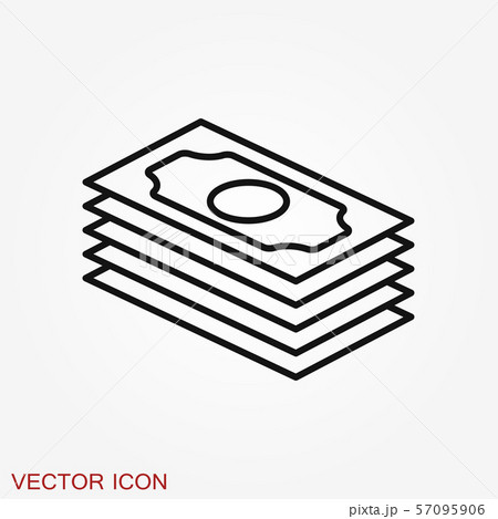 Money. Line Icon Vector illustration. Payment Money. Line Icon Vector illustration. Payment 57095906