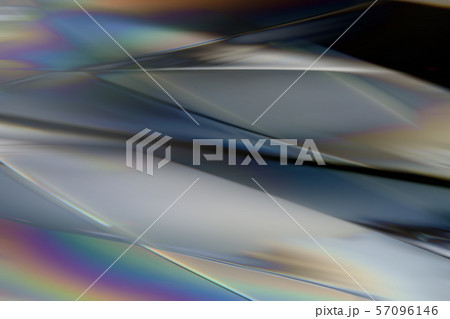シルバーメタリックな虹色のcgグラフィック背景素材のイラスト素材