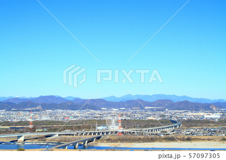 岐阜県各務原市 オアシスパーク周辺の風景 岐阜県各務原市 オアシスパーク周辺の風景 57097305