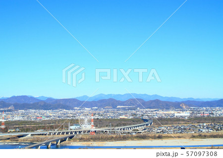 岐阜県各務原市 オアシスパーク周辺の風景 岐阜県各務原市 オアシスパーク周辺の風景 57097308