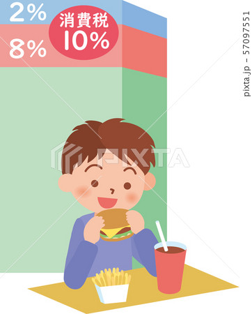 消費税店内飲食10％ 57097551