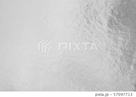 Silver foil shiny metal texture background wrapping paper for wallpaper decoration element 57097713