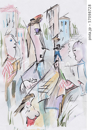 People in the street 57098728