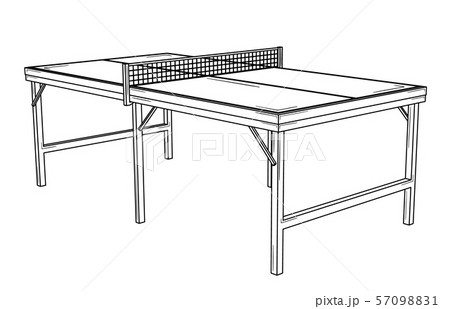 table for table tennis or ping pong ready to match 57098831