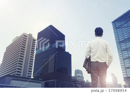 Success business and finance concept. Businessman Success business and finance concept. Businessman 57098954