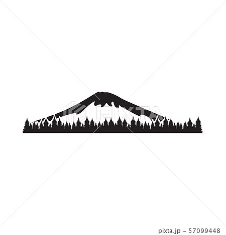 Mountain graphic design template vector isolated Mountain graphic design template vector isolated 57099448
