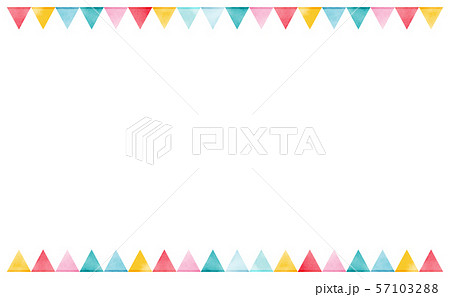 ガーランドフラッグ フレーム 57103288