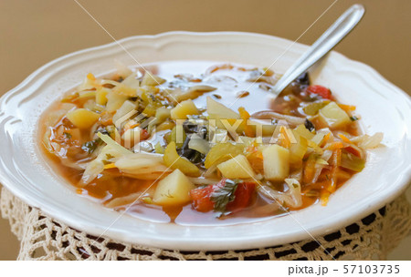 Weight loss celery and cabbage dietary Bonn soup 57103735