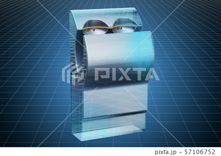 Visualization 3d cad model of Hand Dryer Visualization 3d cad model of Hand Dryer 57106752