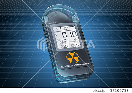model of Gamma Radiation Personal Dosimeter model of Gamma Radiation Personal Dosimeter 57106753