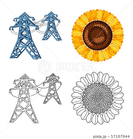 Isolated Object Of Innovation And Technology のイラスト素材