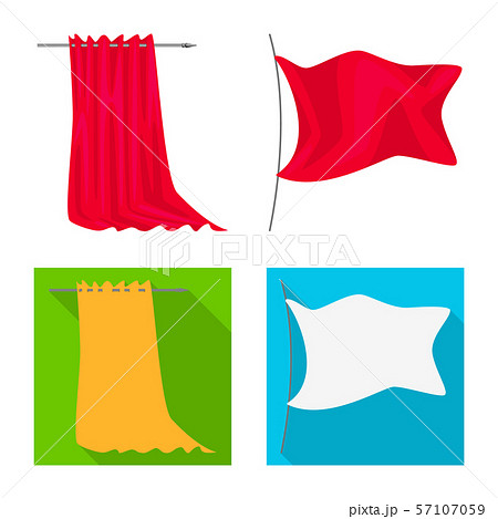 Vector design of texture and presentation sign. Set of texture and media stock vector illustration. Vector design of texture and presentation sign. Set of texture and media stock vector illustration. 57107059