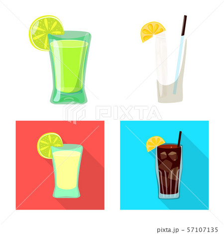 Vector illustration of cafe and Latin logo. Collection of cafe and national stock symbol for web. Vector illustration of cafe and Latin logo. Collection of cafe and national stock symbol for web. 57107135