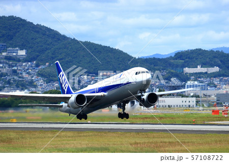 大阪国際空港 飛行機 離陸 大阪国際空港 飛行機 離陸 57108722
