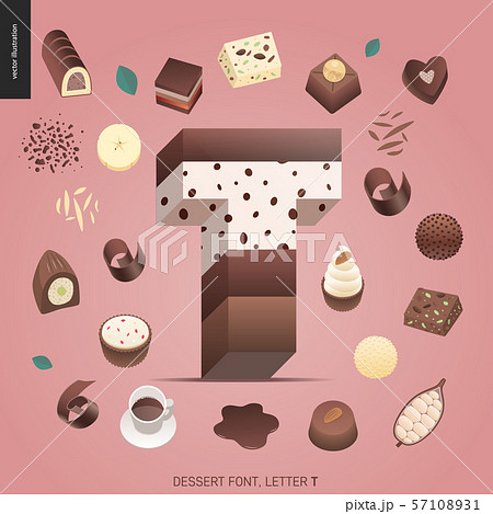 Dessert temptation font 57108931