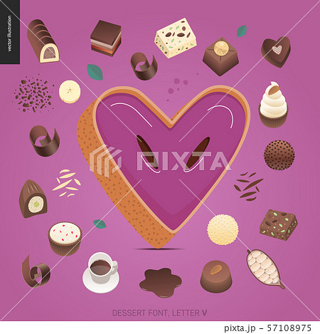 Dessert temptation font 57108975