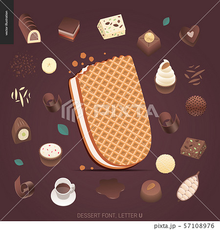 Dessert temptation font 57108976