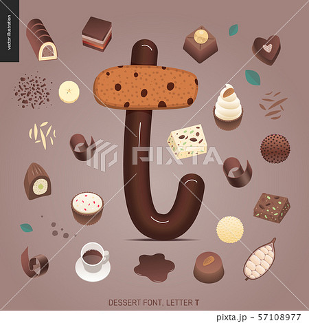 Dessert temptation font 57108977