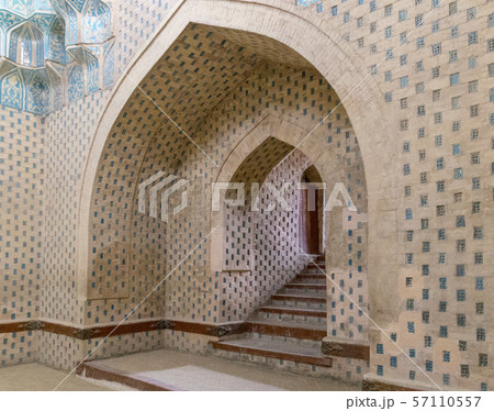 Interior stairs leading up out of mausoleum 57110557