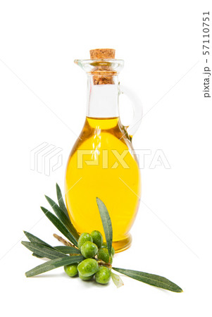 olive oil isolated olive oil isolated 57110751