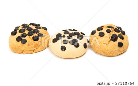 cookies with chocolate isolated cookies with chocolate isolated 57110764