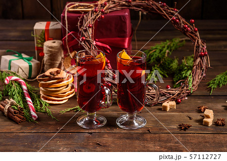 Christmas hot mulled wine Christmas hot mulled wine 57112727