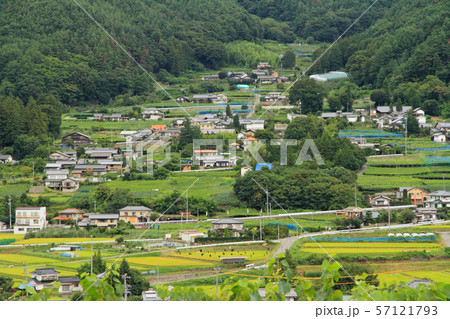 山里の風景　松本市入山辺 57121793