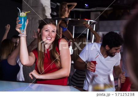 People joying in nightclub People joying in nightclub 57125238