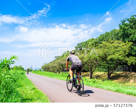 多摩川サイクリングコース 57127376