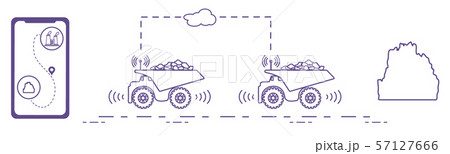 Smart transportations and trucking 57127666