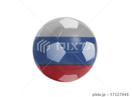 Russian Flag on Soccer ball Russian Flag on Soccer ball 57127848